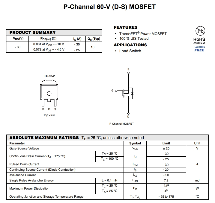 FQD11P06TM參數(shù)